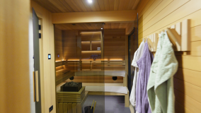 Individuelle Sauna im Wellnesshaus