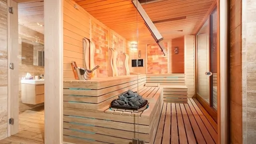Sauna Wellness Haus handgefertigt Sauna Wellness Haus handgefertigt