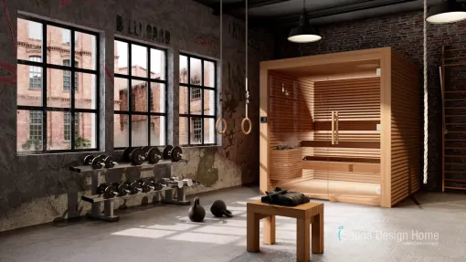 Finnische Sauna