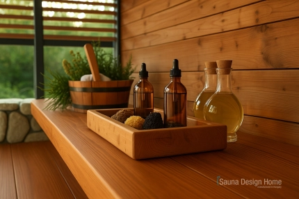 Kosmetik in den Sauna