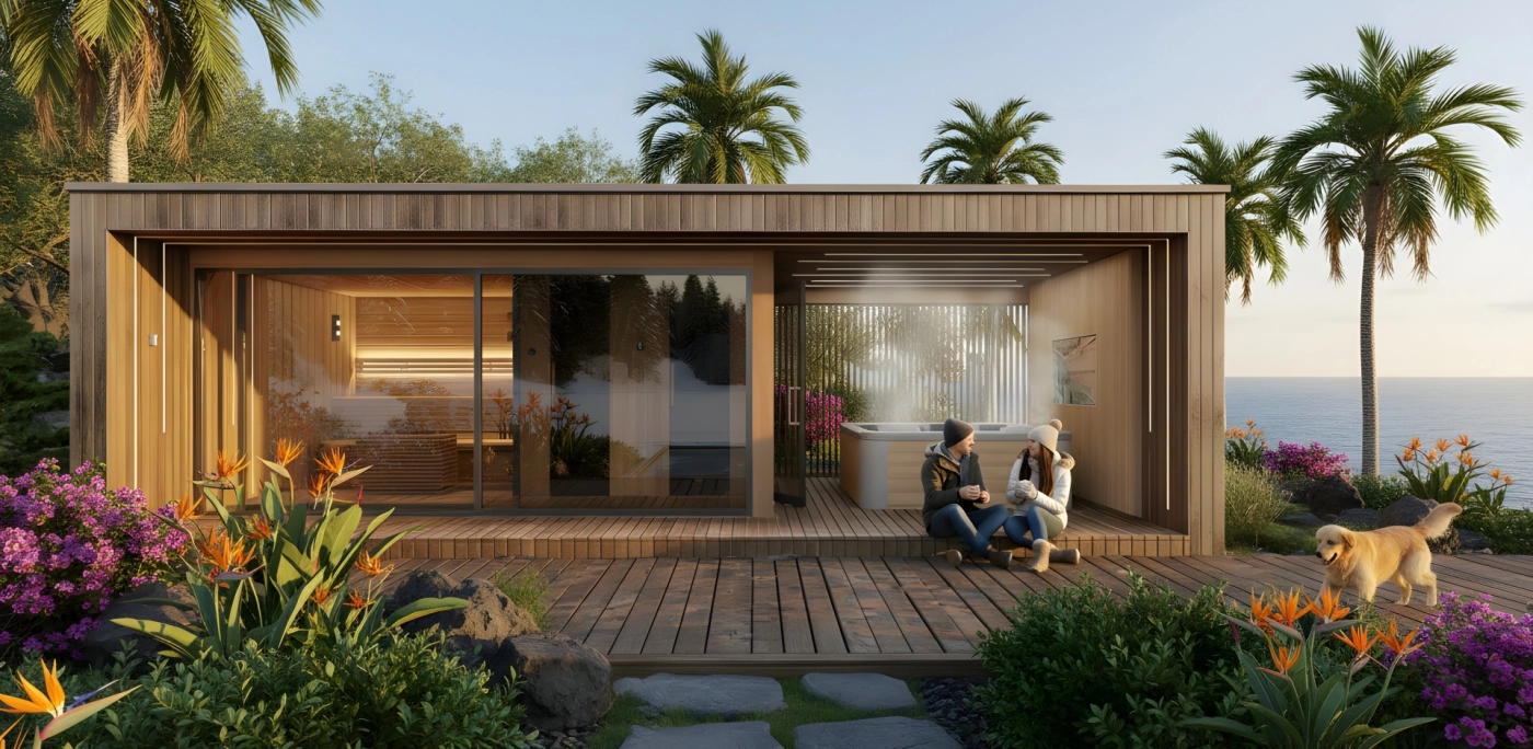 Moderne Wellnessarchitektur