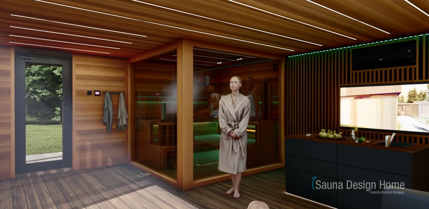 Saunahaus mit Sauna und Ruheraum Baden-Württemberg