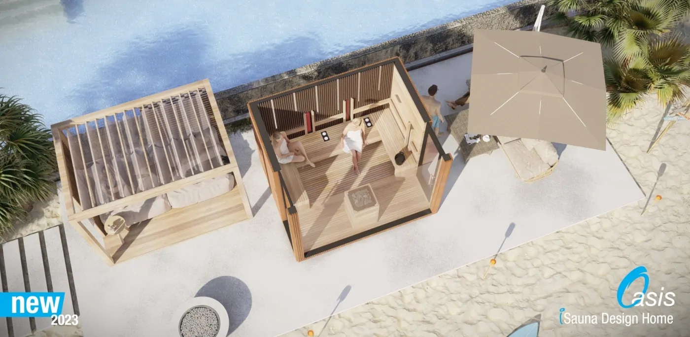 Sauna für Familie Oasis