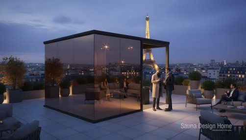 Spiegelglas Sauna Spiegelglas Sauna