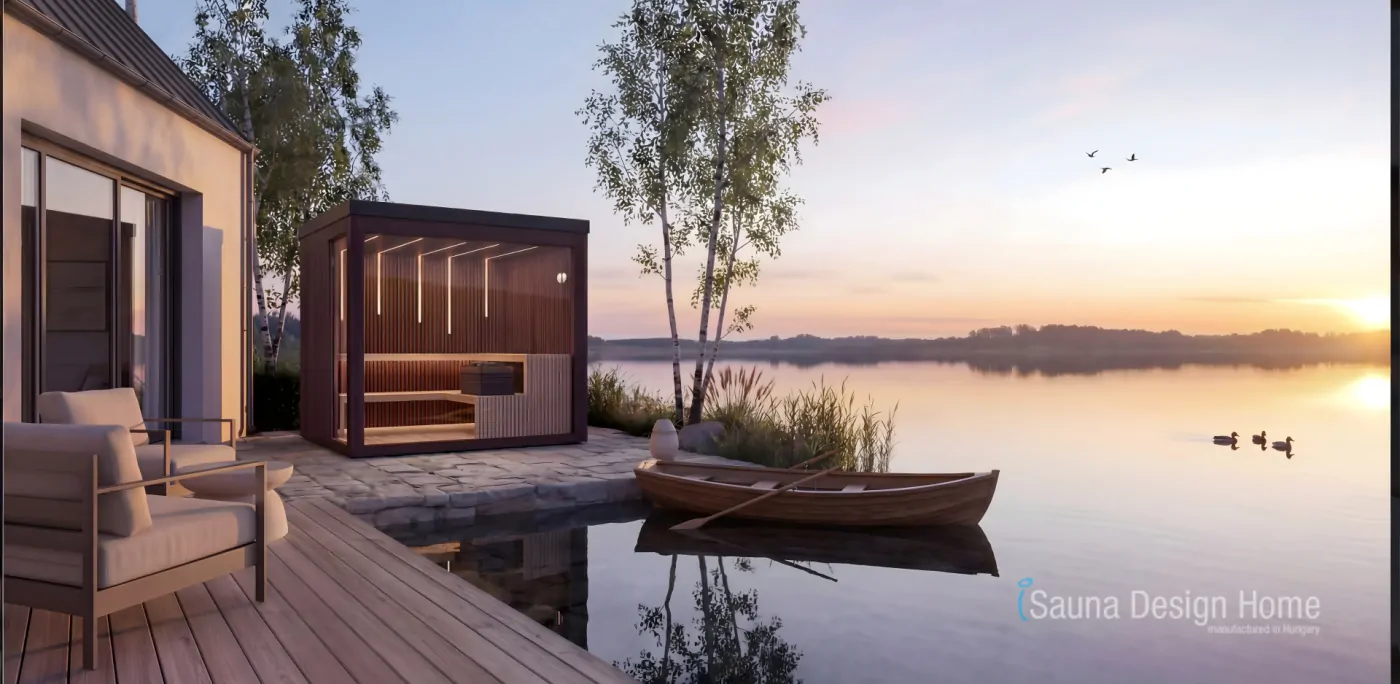 minimalistische sauna