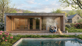 Maßgefertigtes Wellnesshaus