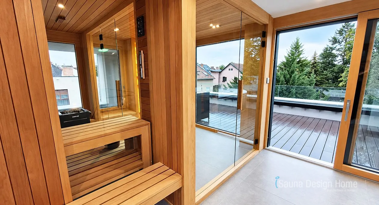 Finnische Sauna