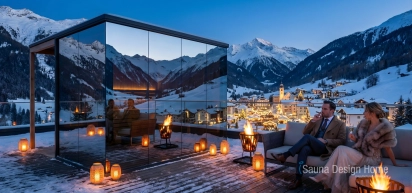 Induviduelle Spiegel Sauna