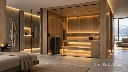 Maßgeschneiderter privater Wellnessbereich