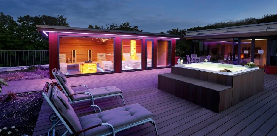Wellness Saunahaus - organisierte, durchdachte, effektive Arbeit von der iSauna-Manufaktur