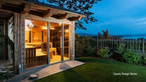  individuelles Premium-Saunahaus 