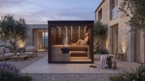designer garten sauna