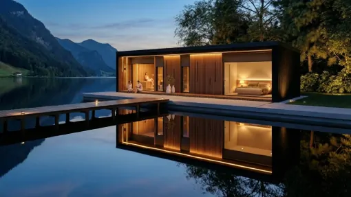 Joy Aurora - Exklusives Wellness Haus