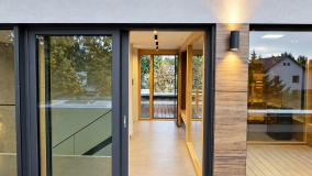 Integrierte Sauna und privater Wellnessbereich