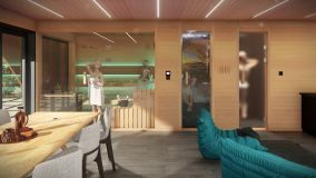 Sauna Wellnessbau privat Chiemsee