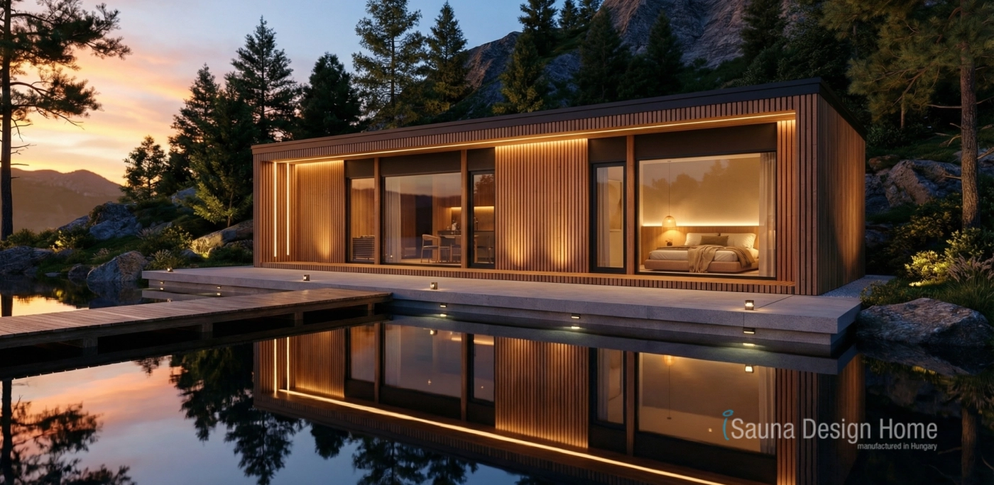 einzigartiges saunahaus