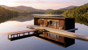 Panoramischer Wellness Rückzugsort