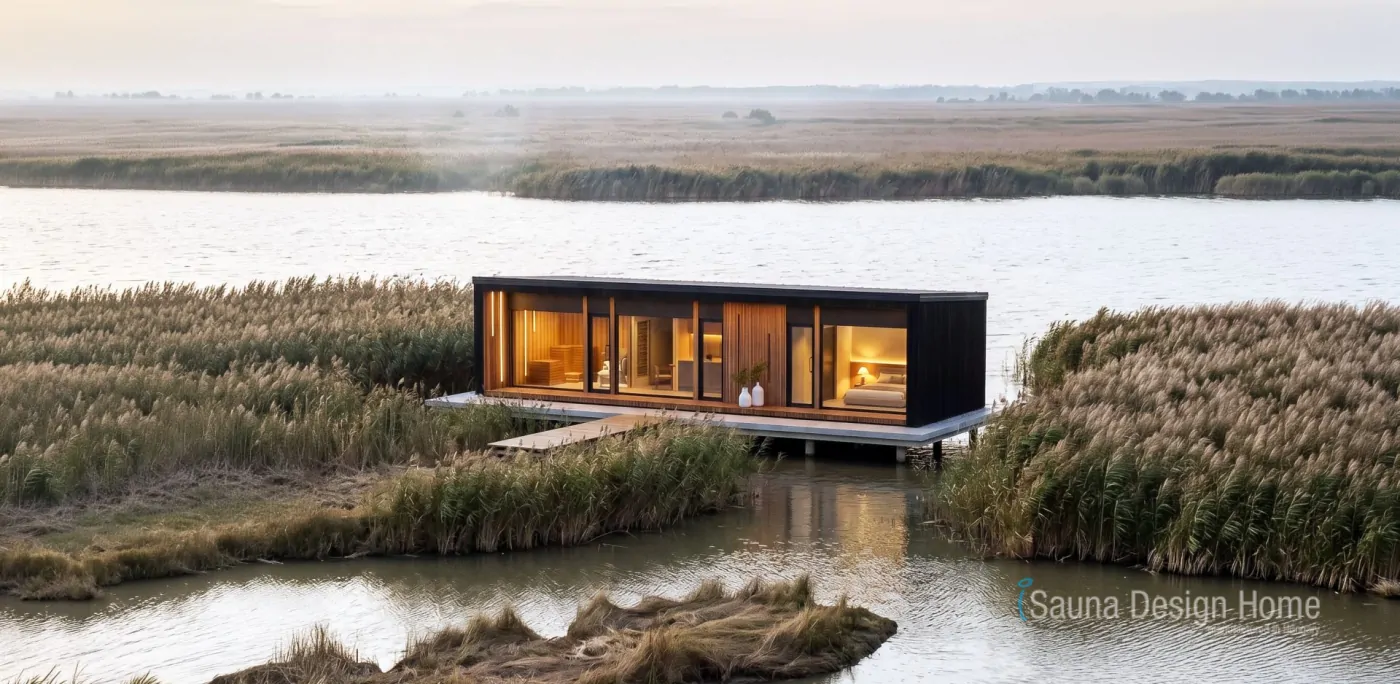 Individuelles Tiny House auf Stelzen