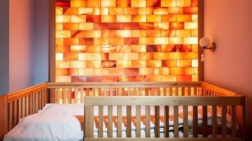 Kinderzimmer mit Himalaya-Salztherapie Kinderzimmer mit Himalaya-Salztherapie